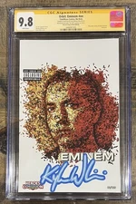 CGC 9.8 Fame Eminem Relapse Hom by Kyle Willis w/Remark & Sig🔥POP 4🔥#’d 92/120