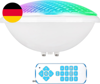 Coolwest Led Poolbeleuchtung, 54W Rgb Pool Beleuchtung Par56 Unterwasser Led, 12