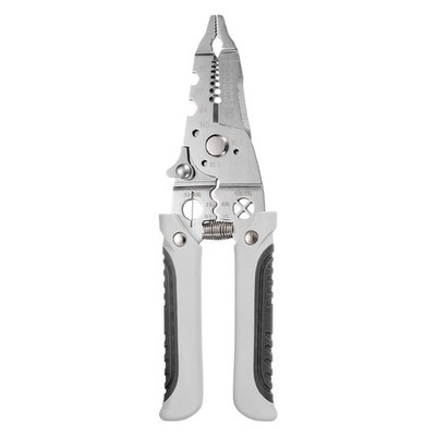 Upgraded Wire Stripper Professional Wire Crimper with Gray Black Handle