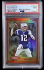 2015 topps #T60TB tom brady; target retail red SP holo foil refractor PSA 9