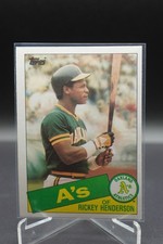 Rickey Henderson  1985, Topps  #115, Mint  condition _4175