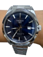 Tissot Gentleman Powermatic 80 Silicium Blue Dial Men's Watch