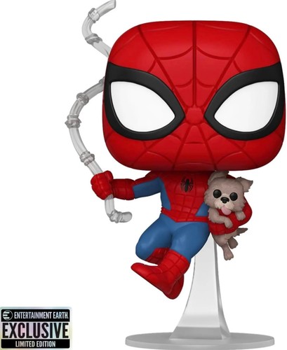 POP Spider-Man with Sandwich The Dog Funko Figura de vinilo #1449 - Entertainmen - Imagen 3 de 4