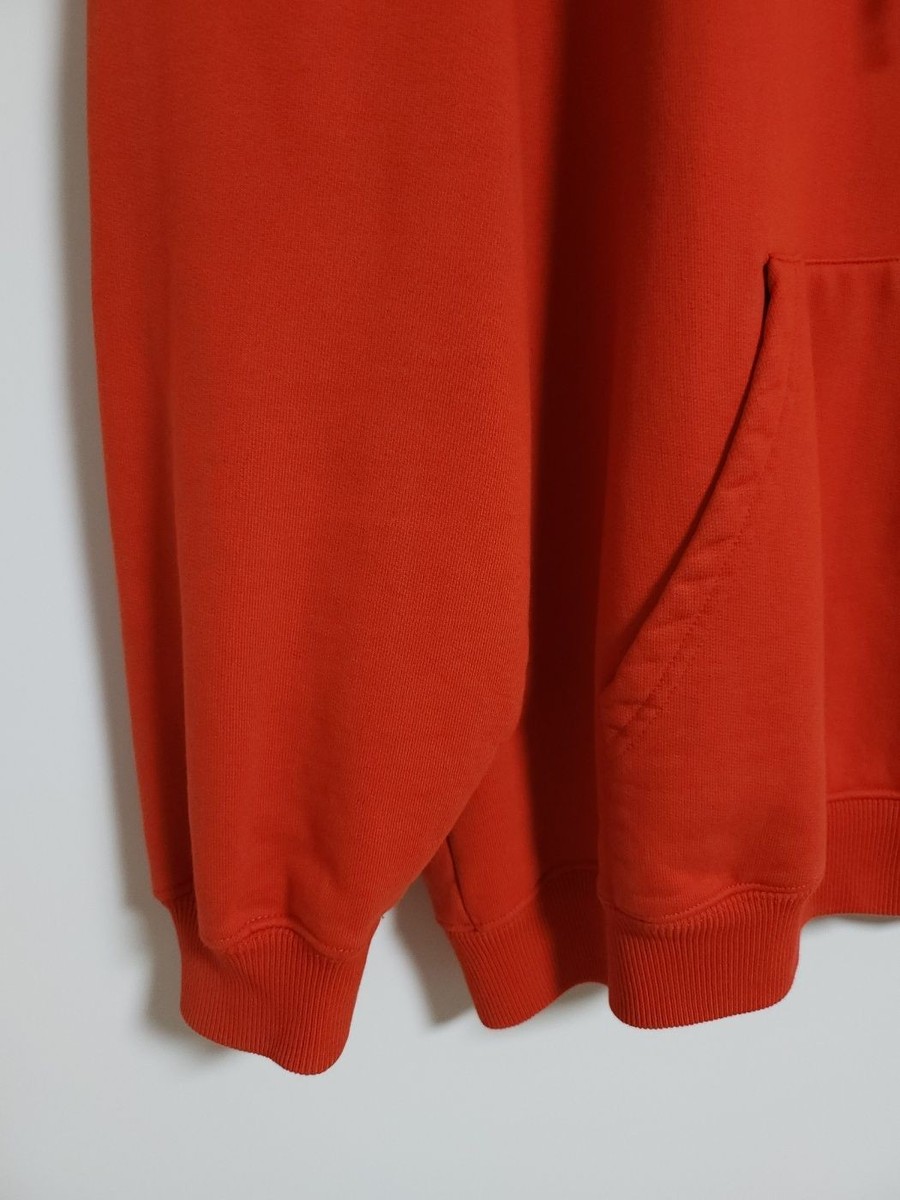 Balenciaga Red Wave Logo Oversized Hoodie 528350 TBV14