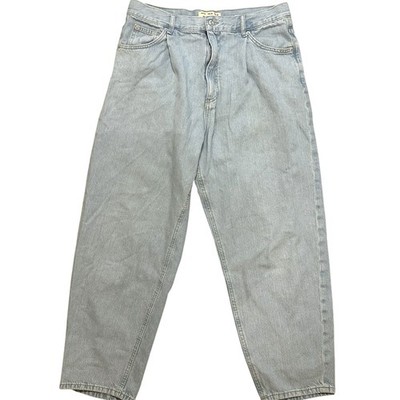 Pull And Bear Balloon Jeans Baggy Y2K Size 32 Vintage Style 90s Retro Skater