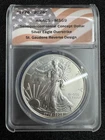 1776-2026 Dan Carr Silver Eagle Overstrike Fantasy Semiquincentennial ANACS MS69