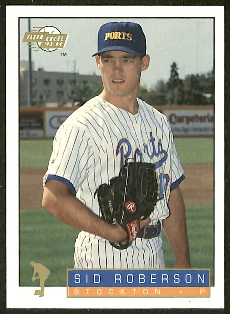 1993 Fleer Excel #85 Sid Roberson Stockton Ports
