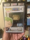 Funko Pop! Vinyl One Piece Roronoa Zoro Limited Edition 3500 PCS With Protector