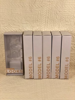 Lot 6_Box Case Display_Barbie doll Signature Looks Victoria Model #6 White_OOAK