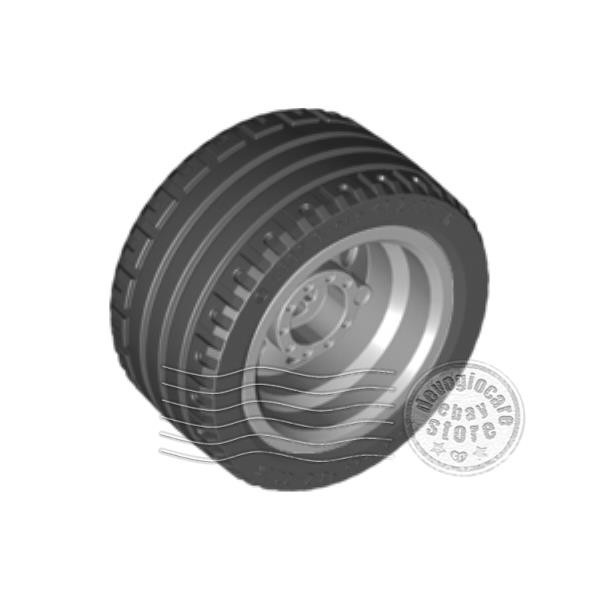 1x LEGO 56145c01 Tire Ø43.2x22mm (44309) 43.2x22 Light Bluish Gray