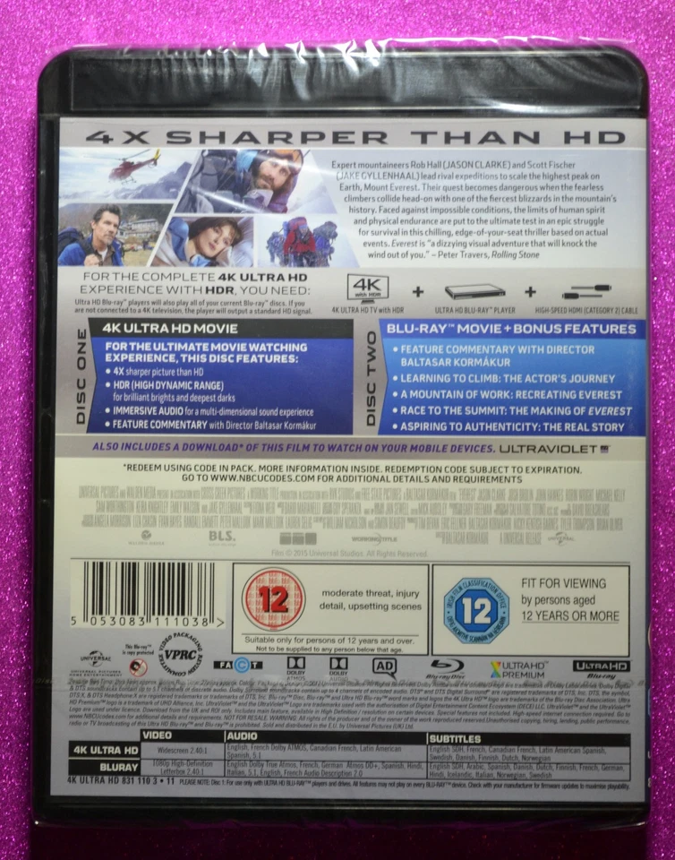 New Everest 4K + Blu-ray - Image 3 of 4