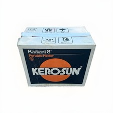 Vintage Kero-Sun Radiant 8 Portable kerosene heater - NEW OLD STOCK NEVER USED