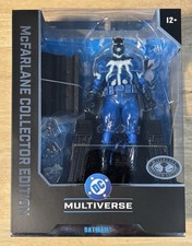McFarlane Toys Collector Edition DC Multiverse Batman with Mobius chair Platinum