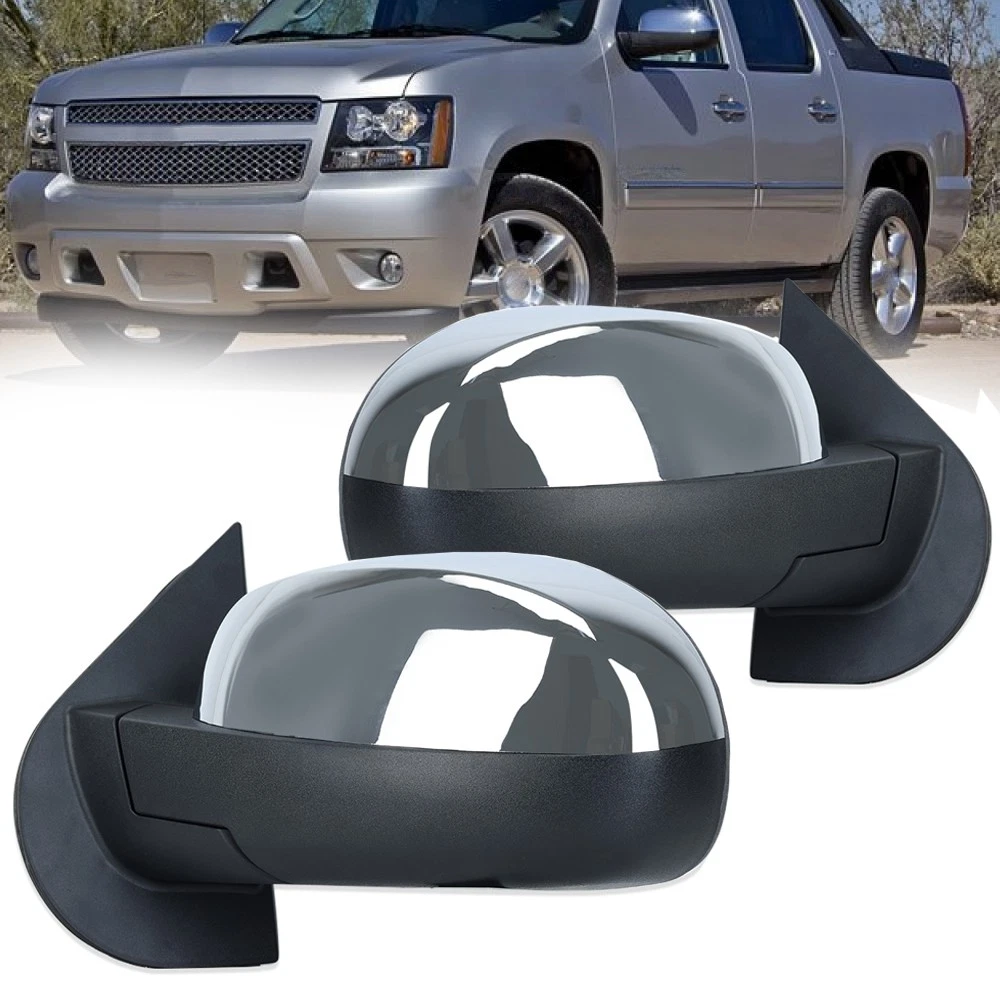 Pair Chrome Side Mirror Left&Right Heated Power For Chevy Yukon Suburban 07-2014
Opens in a new wind