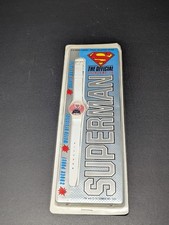 SUPERMAN Wrist Watch 1986 U.D. Watch Company Collectors Edition DC Comics quartz