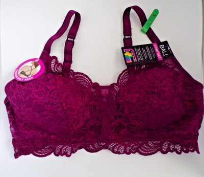 NWT Bali Bra 40C-D Wireless Lace