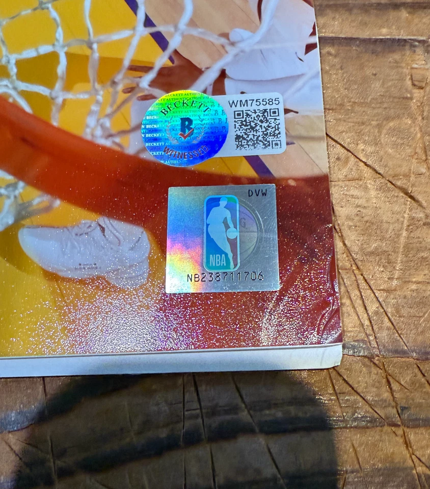 James Wiseman Signed Autographed Warriors 11X14 Photo w/ Beckett COA Pacers - Image 4 of 4