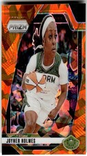 2024 Panini Prizm WNBA #9 Joyner Holmes Ice Orange Prizms