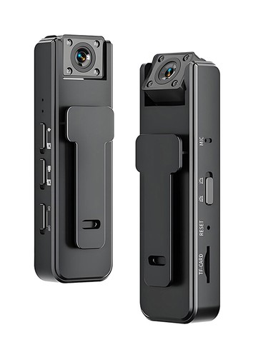 Hd Mini Police Body Camera 1080P Video Recrorder Recorder Pocket Night ~ - Photo 11/12