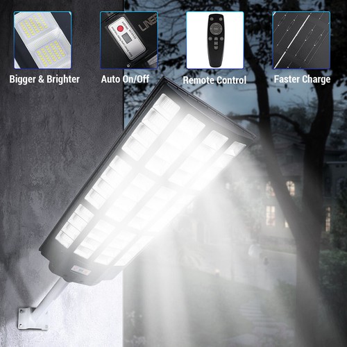 11000W Solar Security Lights Outdoor LED PIR Motion Sensor Flood Garden Light - Picture 25 of 165
