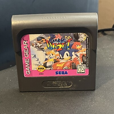 Sonic Drift 2 for Sega Game Gear 1995 Authentic With Case