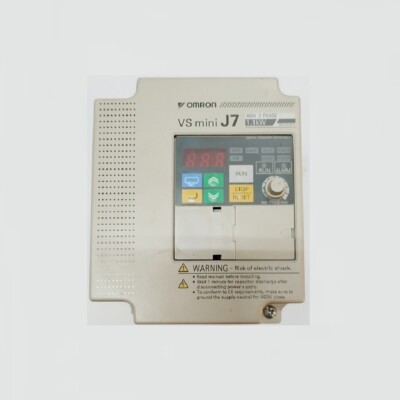       OMRON VS MINI J7 CIMR-J7AZ40P7 VARIOMATIK INVERTER 1,1 KW CIMR J7AZ40P7