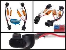 2pc H13 9008 Hid Conversion Load Resistor Wiring Harness Adapter Dodge Ram 1500
