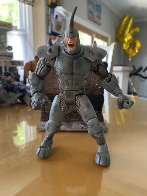Marvel Legends Spider-Man Classics Ultimate Rhino Complete Diorama