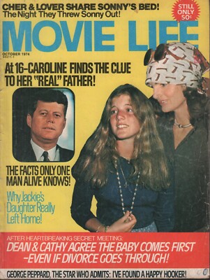 Movie Life October 1974 John F Jackie Carolyn Kennedy 061919AME