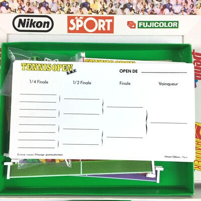 Tennis Open – Jeu De Société Complet – Occasion – Sans Marque