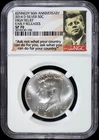 2014-D 50c 90% Kennedy Half Dollar NGC SP 70 High Relief Early Releases Specimen