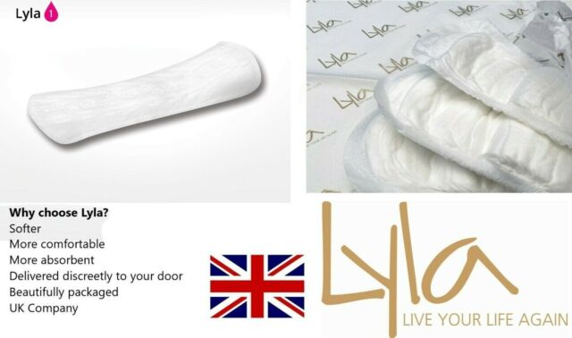 LYLA 1 LADY ULTRA MINI PLUS Incontinence Liners for Women Adult Pads - 96 PACK
