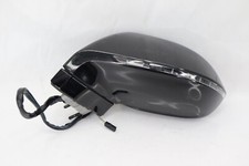 ✅ 2012-2018 AUDI A7 S7  LEFT SIDE DOOR REAR VIEW MIRROR W BLIND SPOT BLACK OEM
