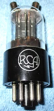 1 NOS RCA US NAVY 2C22 aka 7193 Vacuum Tube - RARE 1943 VHF Transmitting Triode