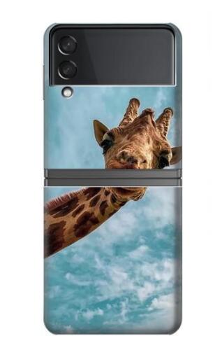Linda funda para jirafa sonrisa S3680 para Samsung Galaxy Z Flip4 - Imagen 1 de 2