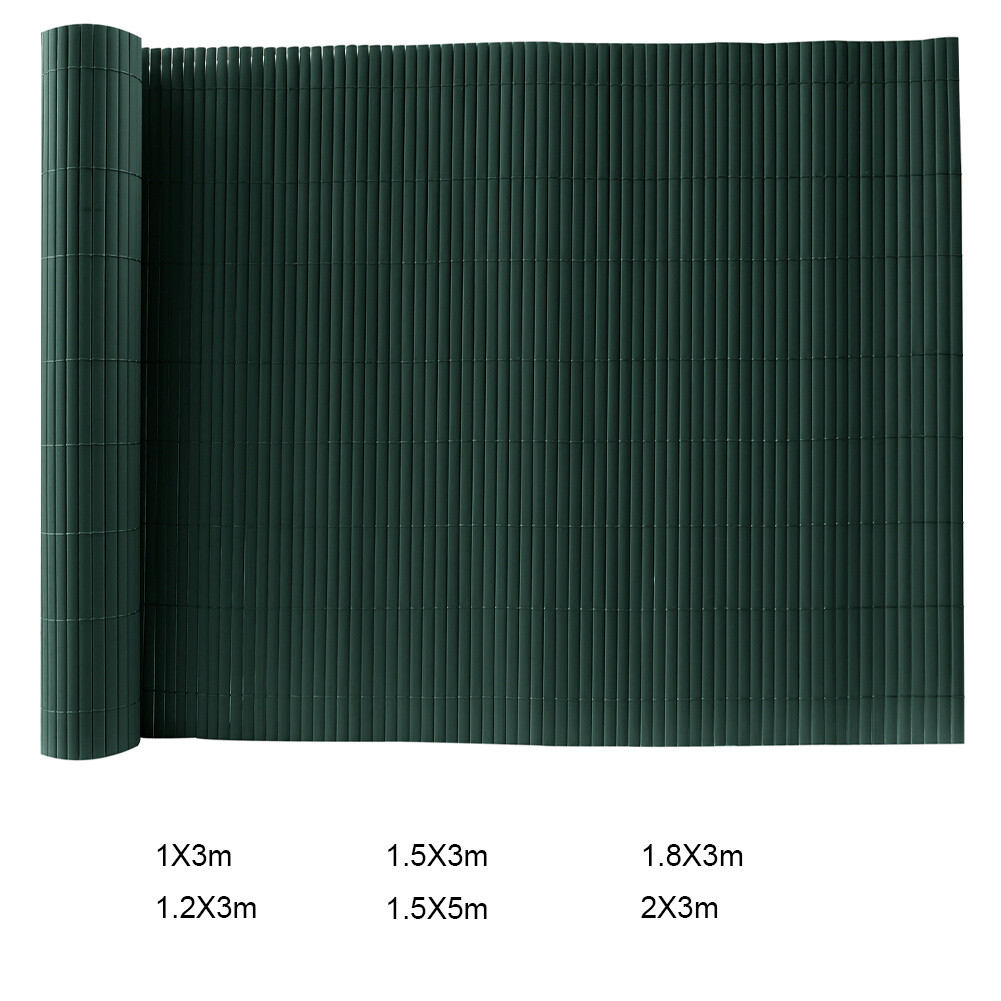 PVC Garden Bamboo Fence Screen Mat Border Fence Panel Wall Privacy Protect