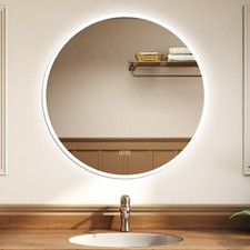 OCEAN Specchio da bagno|Blue tooth|3 colori|antiappannamento|dimmerabile|LED