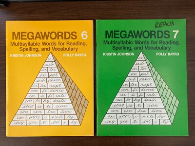 Megawords 6 and 7: Multisyllabic Words for Reading, Spelling, & Vocabulary