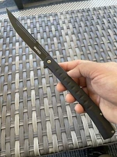 13" Folding Spring Assisted Jumbo Pocket Knife  W Sleek Style by Wartech 400BK