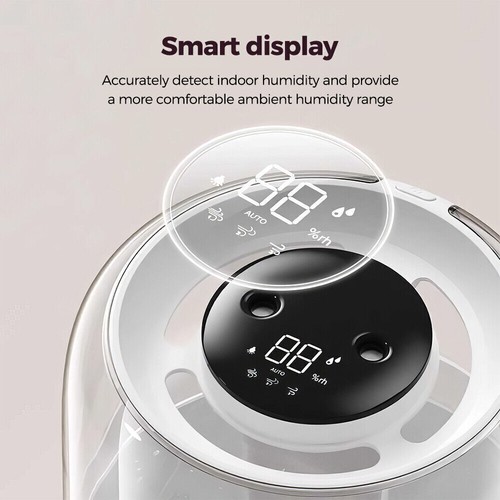 6.8 Litre Diffuser Air Humidifiers Cool Mist Humidifier for Bedroom Large Room - Picture 14 of 17