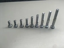 Chrome Hex Cap Screws 5/16 - 18 Midwest Fastener Assorted Lengths