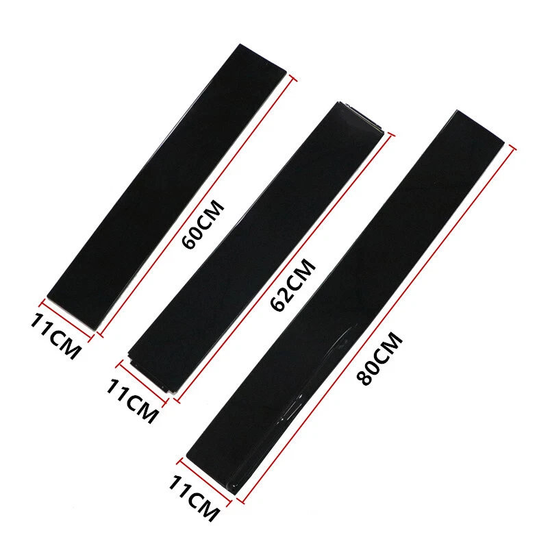 78.7''/2M Gloss Black Side Skirt Rocker Panels Lip For Lexus IS250 IS300 IS350 C - image 4 of 4