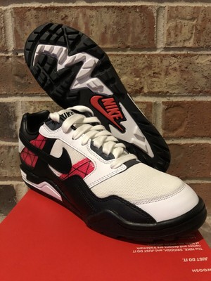 New 7 Nike Air Bo Turf White Solar Red Jackson Cross Trainer SC Low DO1791-106