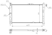 Hart KüHler WasserküHler MotorküHler FüR Daewoo Espero Klej 2.0 1.8 1.5 16V