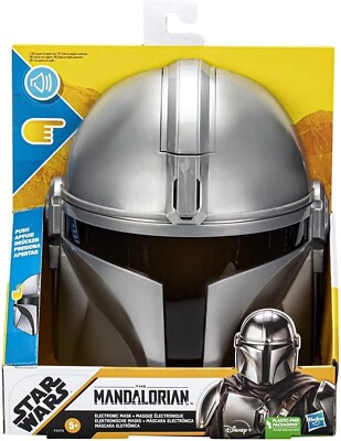 Star Wars The Mandalorian Electronic Mask Hasbro Collectible Toy Sound Effects