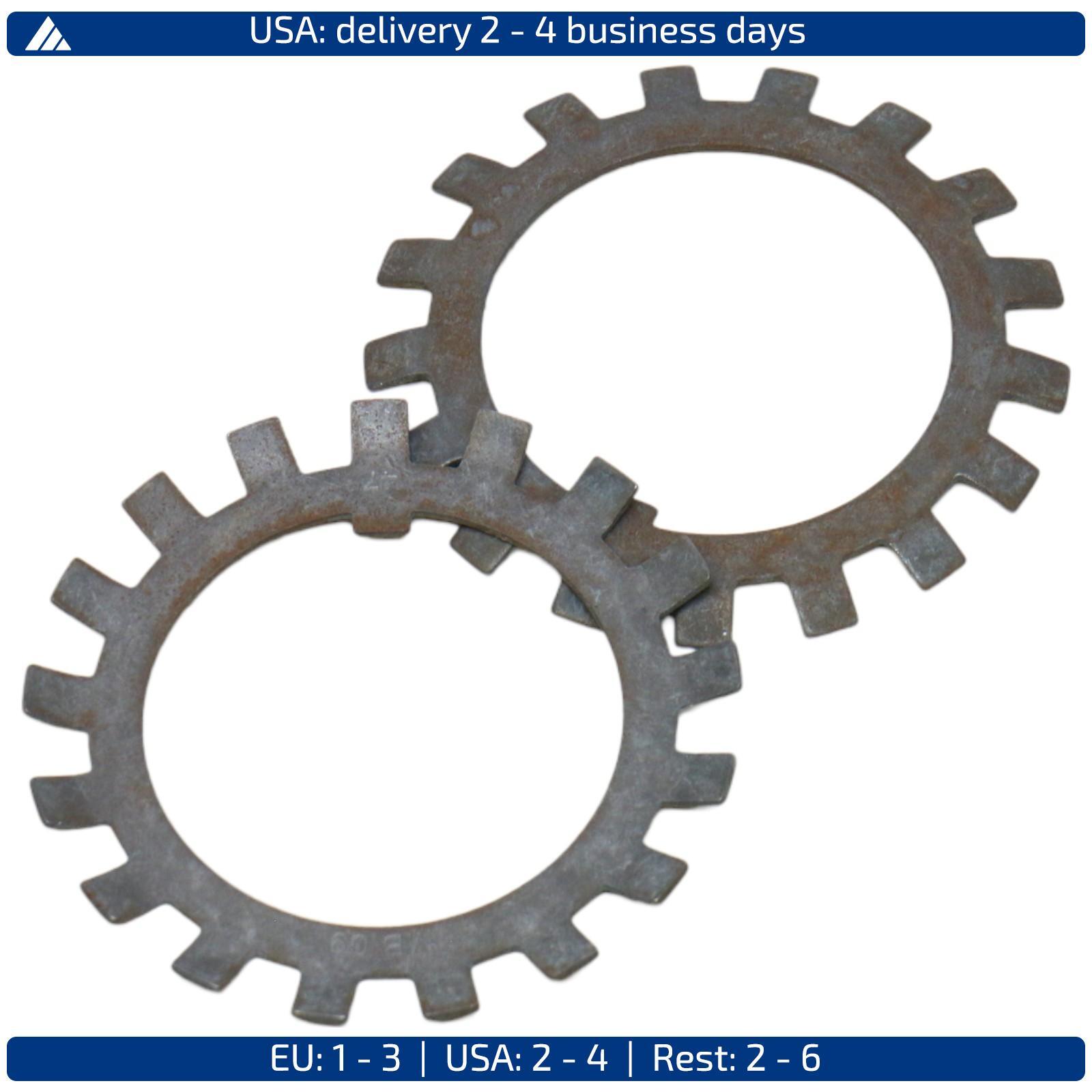 MB9 SKF, Lock washer/ clip MB9 Lock Washer / Clip Specifications