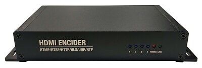 4-Way HDMI Video Encoder H.265/H.264 4K 30fps 1080P For IPTV Live Stream or NVR