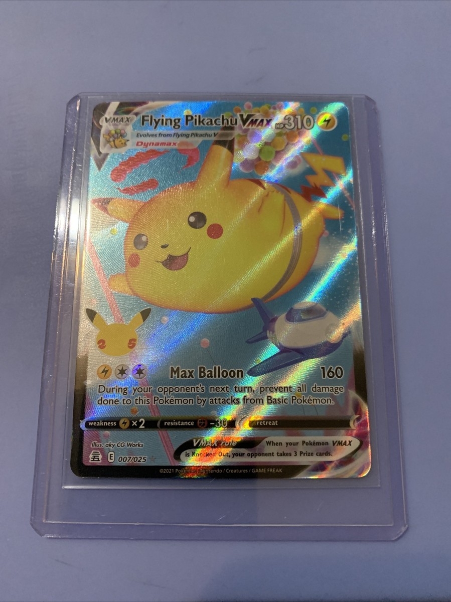 Pokemon - Celebrations - Flying Pikachu VMAX - 007/025 - Ultra Rare NEW -  Mint | eBay