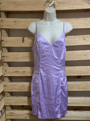 NEW Blanc Clothing Purple Bodycon Dress Woman s Size Medium Style #D10415 KG