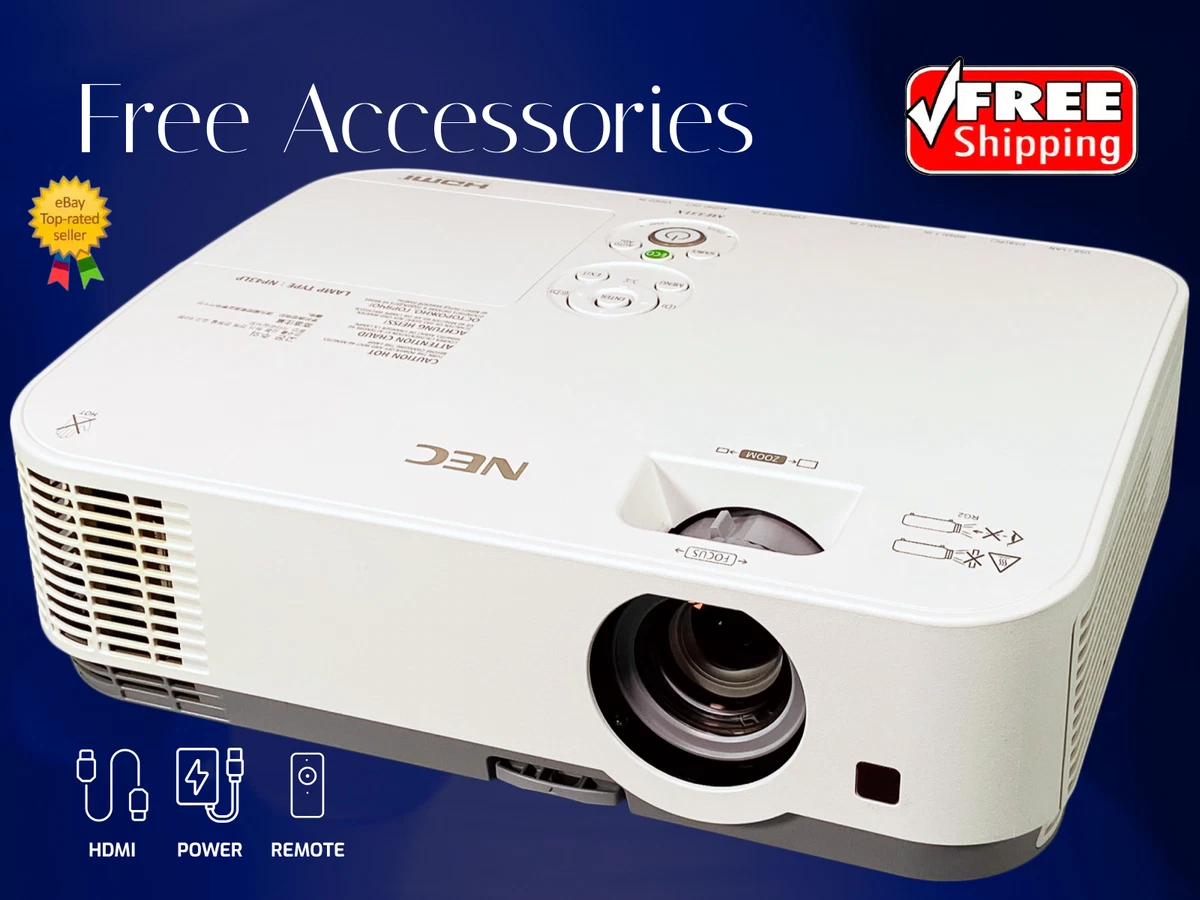 NEC 3000 - 3999 ANSI Lumens Home Theater Projectors for sale | eBay